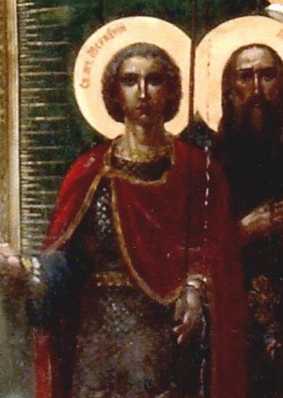Фрагмент иконы Собора Смоленских святых (588 К)