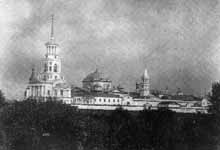 Фото нач. ХХ в. Панорама Борисоглебского монастыря с западной стороны